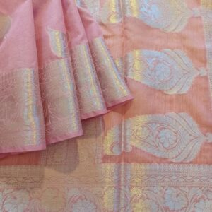 Banarasi Georgette Saree Lilac